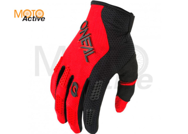 Перчатки эндуро-мотокросс O'NEAL Element V.24, красный/черный